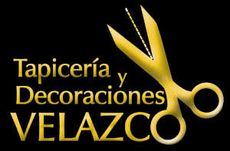 Logotipo de Tapicería y Decoraciones Velazco